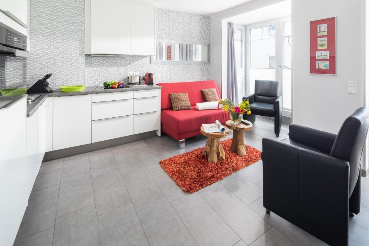 Residenz Windjammer Residenz Windjammer Wohnung 2 ノルダーナイ エクステリア 写真